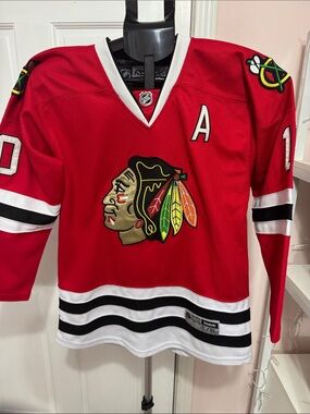 Reebok Chicago Blackhawks Signed Patrick Sharp Jersey